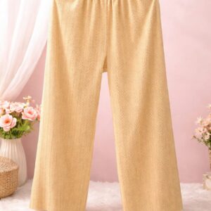 Stylish Cream Palazzo For Women