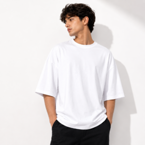 Premium Oversized White T-Shirt For Men